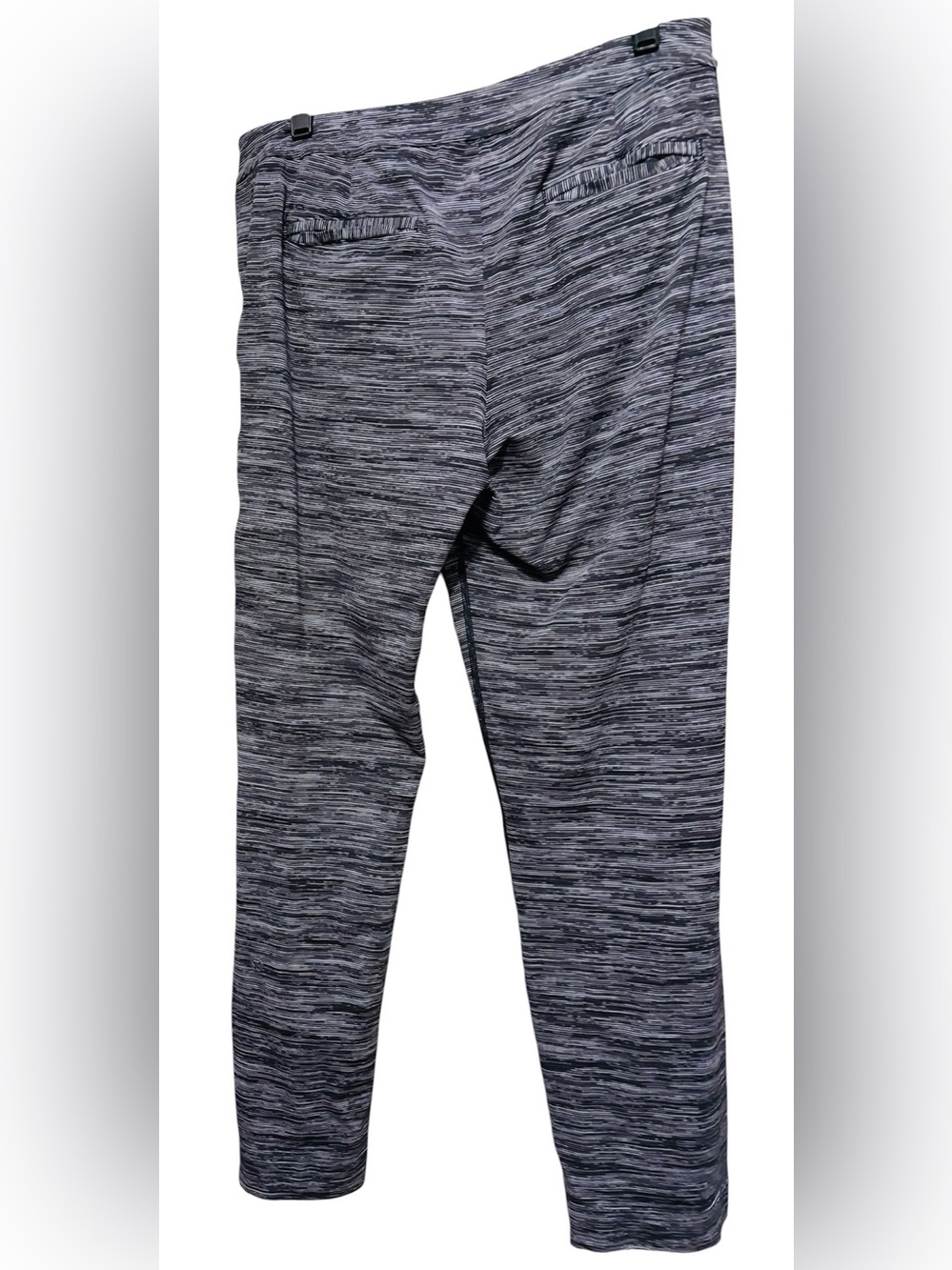 Lululemon Luxtreme Pants Sz 8 Black stripes - Picture 7 of 8